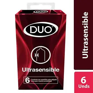 Preservativo Duo Ultrasensible