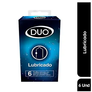 Preservativo Duo Lubricado