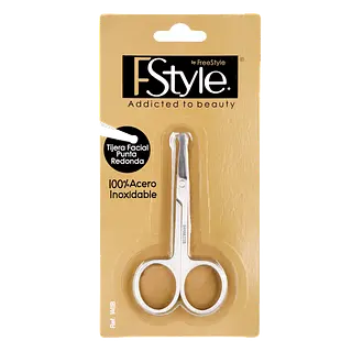 Tijera Facial Punta Redonda Freestyle