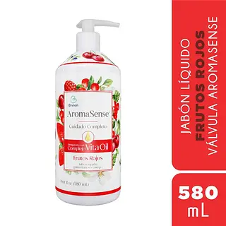 Jabon Liquido Aromasense Frutos Rojos