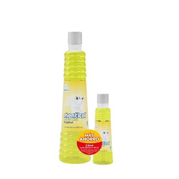Menticol Amarillo 130 Ml + 60 Ml