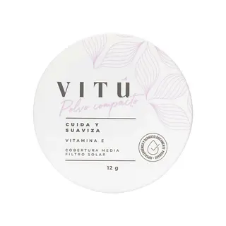 Polvo Compacto Vitamina E Vitu 3 Nuez