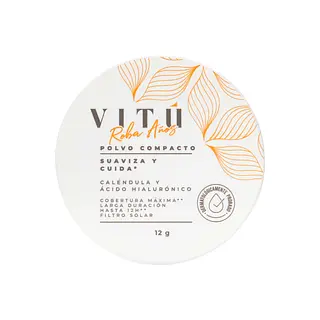 Polvo Vitu Calendula Acido Hialuronico 4 Castaña