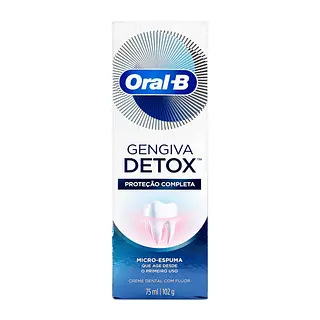 Crema Dental Oral-B Encias Detox Protección Completa