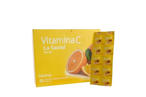 Vitamina C Naranja 500 Mg