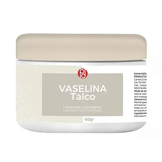 Vaselina Talco Pote