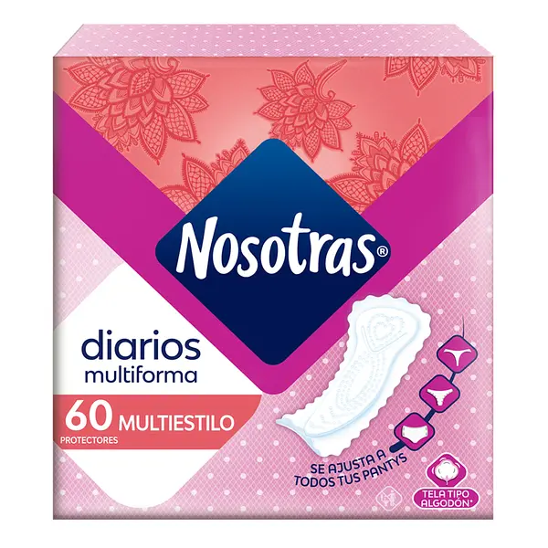Protectores Nosostras Diarios Multiestilo