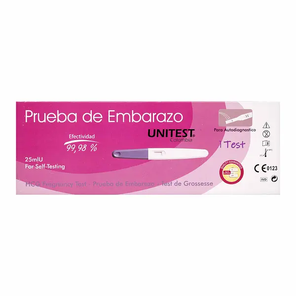 Prueba De Embarazo Tipo Lapicero Unitest