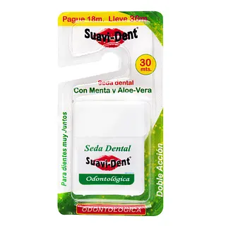 Seda Dental Suavi-Dent Menta Pague 18 Lleve 30