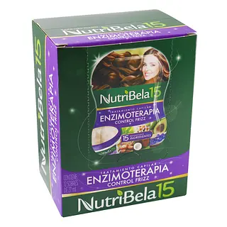 Tratamiento Nutribela 15 Enzimoterapia Control Frizz