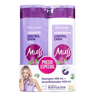 Champu Muss Control Caida + Acondicionador