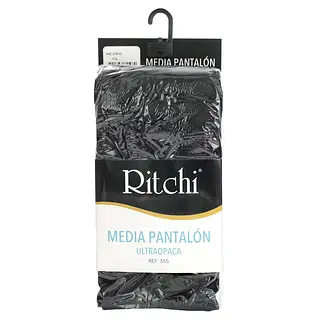 Medias Pantalon Ritchi Negro Talla Xl