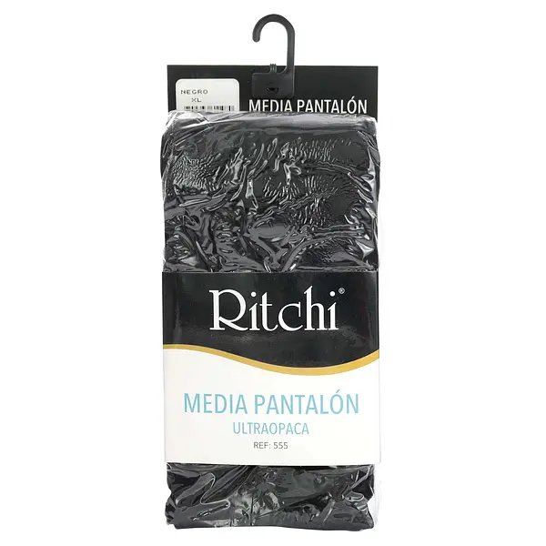 Medias Pantalon Ritchi Negro Talla Xl