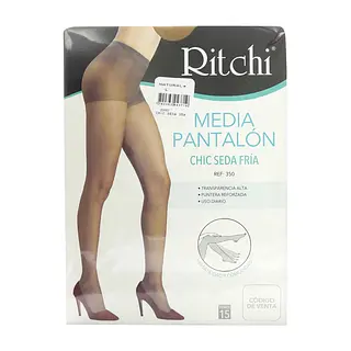 Medias Pantalon Ritchi Chic Seda Natural Talla L