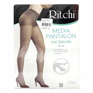 Medias Pantalon Ritchi Chic Seda Natural Talla Xl