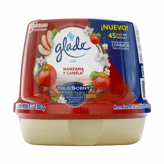 Ambientador Glade Cubo Gel Manzana Canela