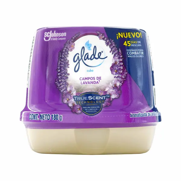 Ambientador Glade Cubo Gel Campos De Lavanda