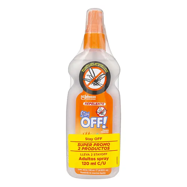 Repelentes Stay Off Spray Adultos