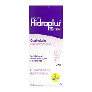 Hidraplus 75 Cereza Con Zinc