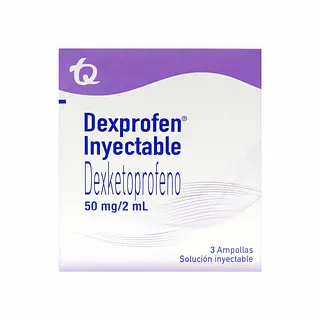 Dexprofen Inyectable 50 Mg/2ml