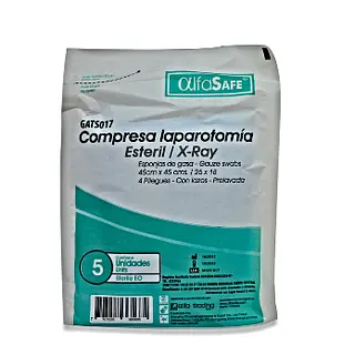Compresa Laparotomia Esteril 45 Cm X 45 Cm