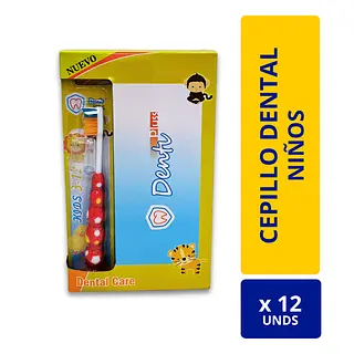 Cepillo Dental Niño Kids 3-12 Dent Plus