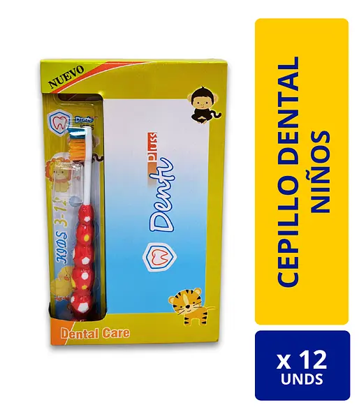 Cepillo Dental Niño Kids 3-12 Dent Plus
