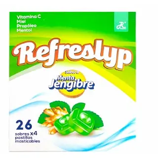 Refresljyp Mentajengibre