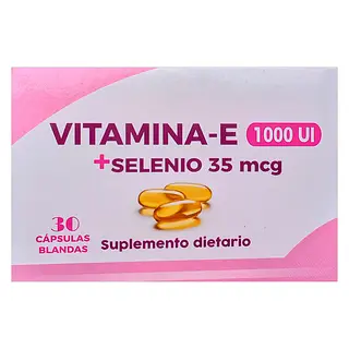 Vitamina E 1000 + Selenio