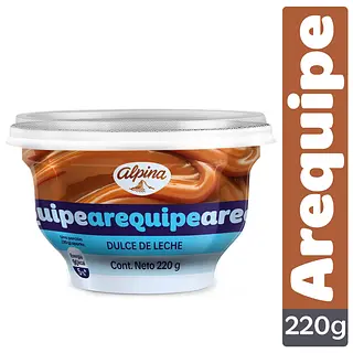 Arequipe Alpina Dulce Leche
