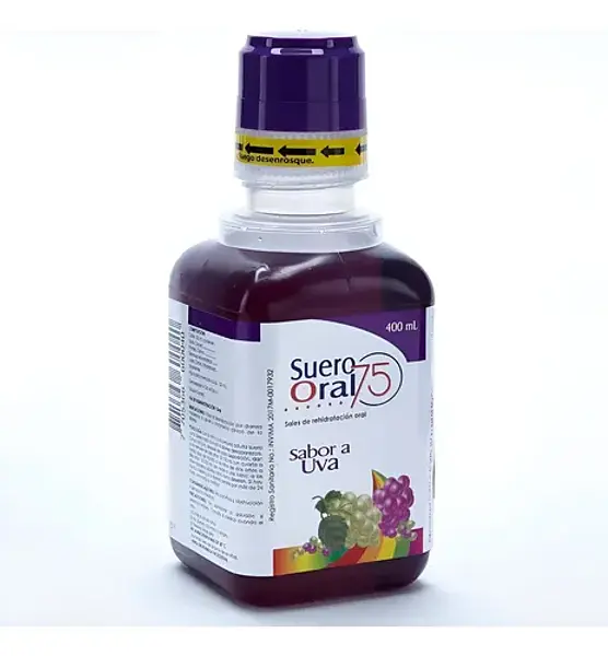 Suero Oral 75 Sabor Uva