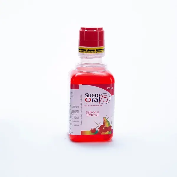 Suero Oral 75 Sabor Cereza