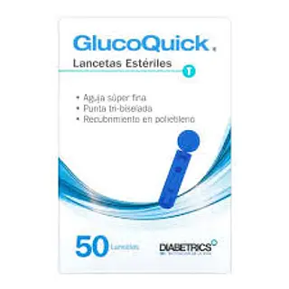 Lancetas Glucoquick S Esteriles
