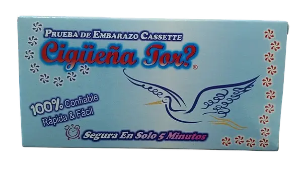 Prueba De Embarazo Cassette Cigueña Tor Isfarmacol