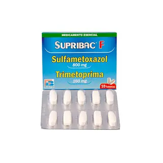 Supribac F Sulfametoxazol 800 Mg Trimetoprim 160 Mg