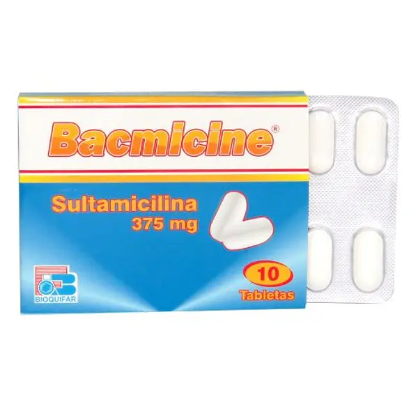 Bacmicine Sultamicilina 375 Mg