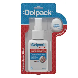 Enjuague Bucal Clorhexidina Dolpack Plus 0.20%
