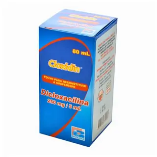 Cloxidin Dicloxacilina 250 Mg/5 Ml