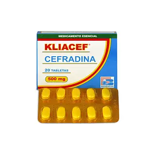 Kliacef Cefradina 500 Mg