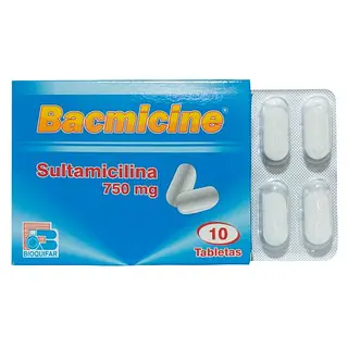 Bacmicine Sultamicilina 750 Mg