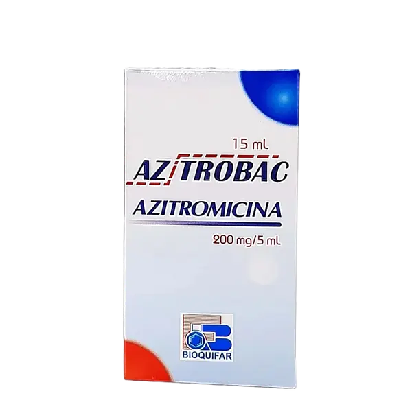 Azitrobac Azitromicina 200 Mg/5 Ml