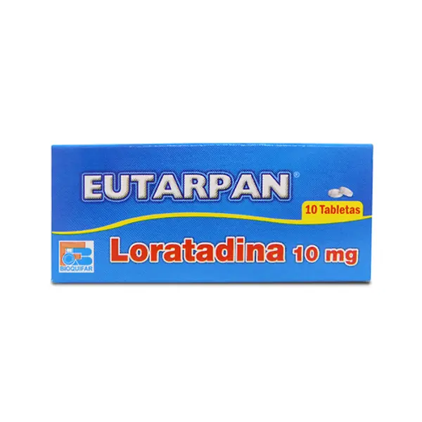 Eutarpan Loratadina 10 Mg