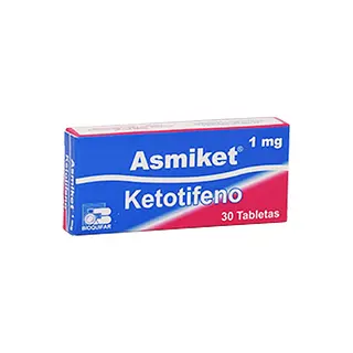 Asmiket Ketotifeno 1 Mg