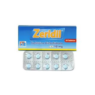 Zeridil Cetirizina 10 Mg