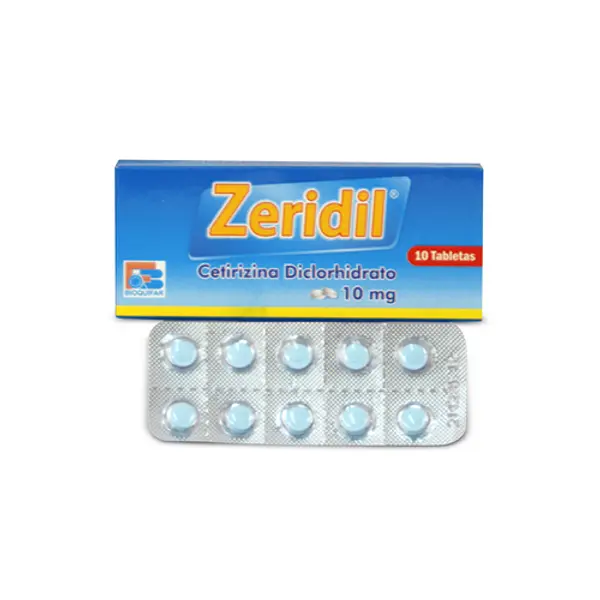 Zeridil Cetirizina 10 Mg