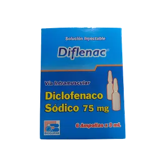 Diflenac Diclofenaco 75 Mg