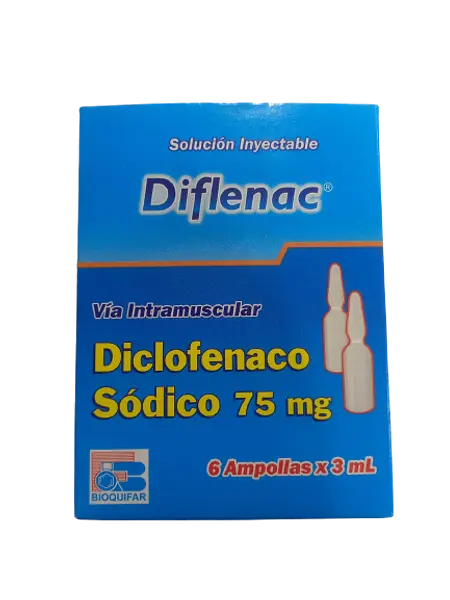 Diflenac Diclofenaco 75 Mg