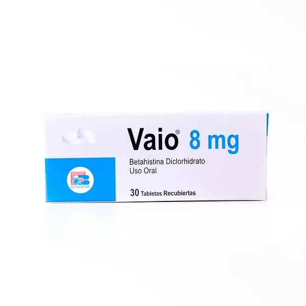 Vaio Betahistina 8 Mg