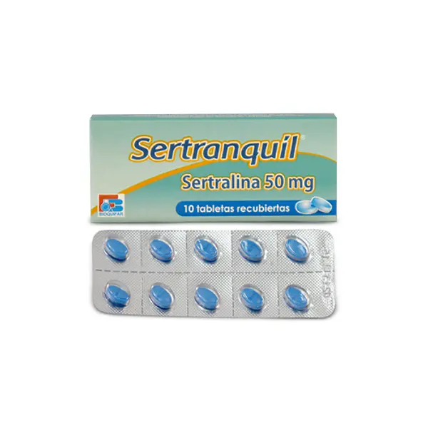 Sertranquil Sertralina 50 Mg