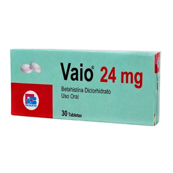 Vaio Betahistina 24 Mg